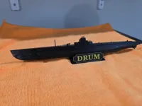 Maquette du sous-marin USS Drum — photo 3