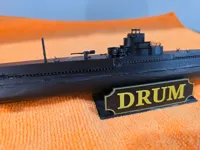 Maquette du sous-marin USS Drum — photo 2