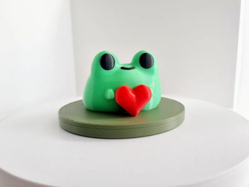 Frosch mit Herz