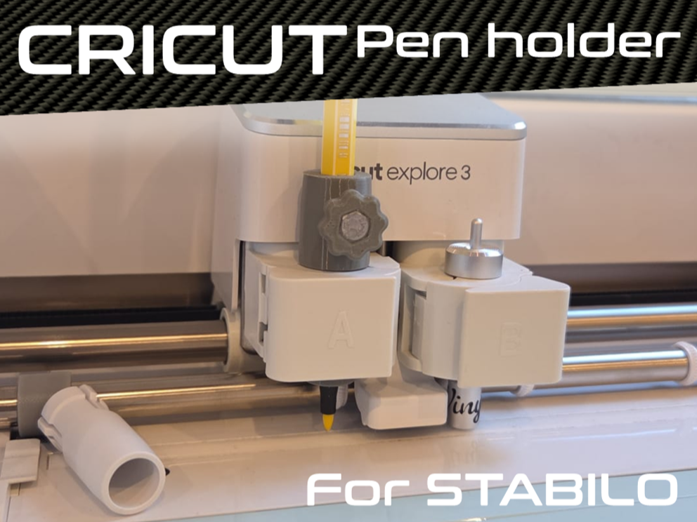 Stabilo Penholder for Cricut Explore