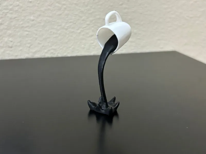 Spilling Coffee Cup 