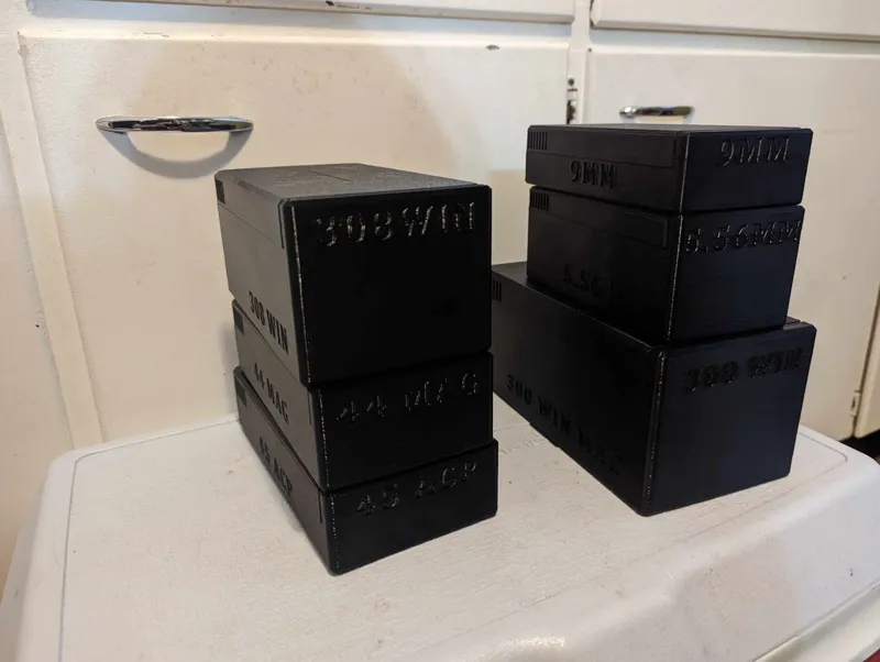 9mm Ammo 50 Round Box