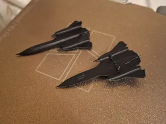 1:400 Scale SR-71 "Blackbird"
