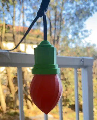 Holiday Bulb Covers