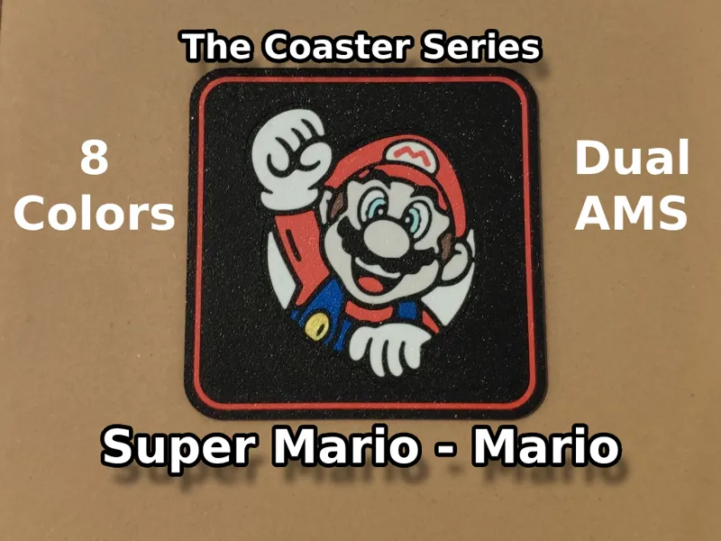 Untersetzer-Serie: Super Mario - Mario