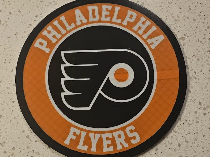 Giant sized Philadelphia Flyers Magnet