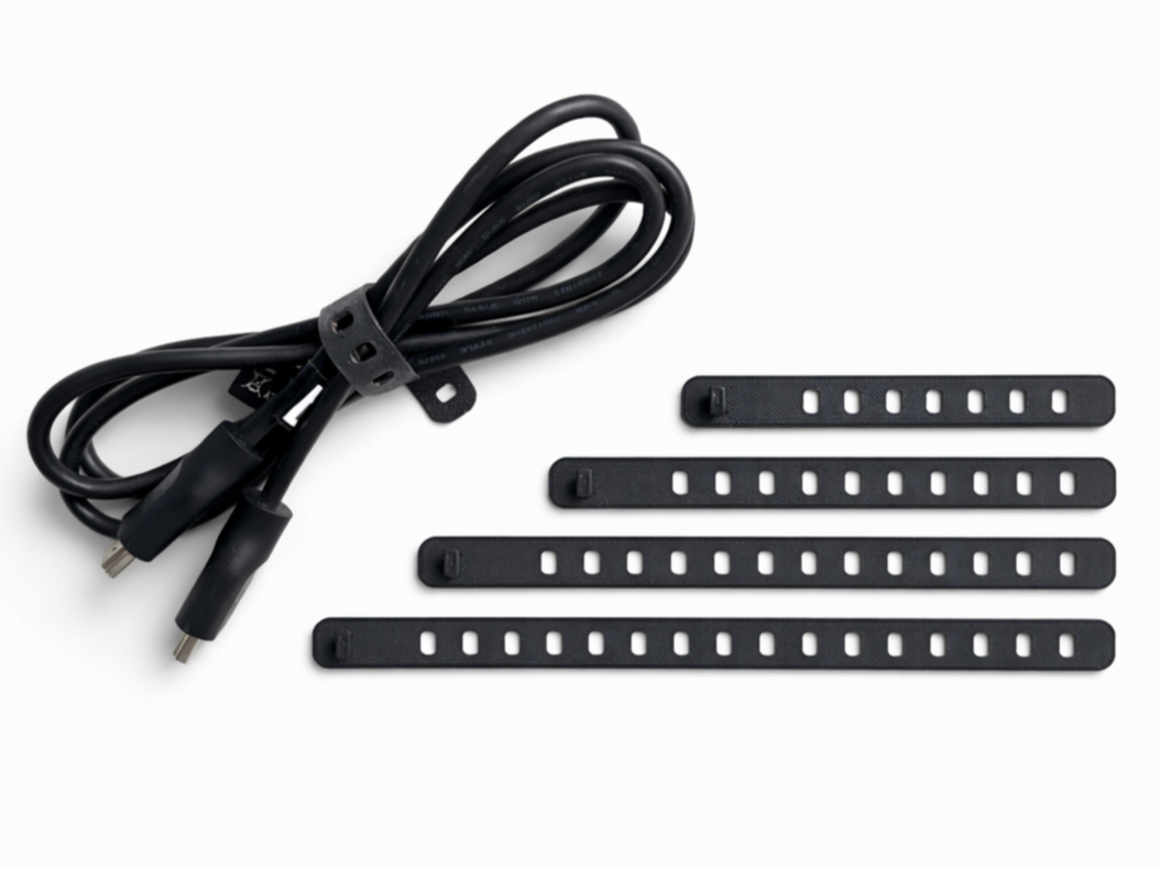 Reusable TPU Cable Strap Set (Strong & Flexible)