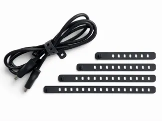 Reusable TPU Cable Strap Set (Strong & Flexible)