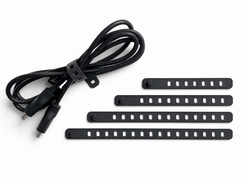 Reusable TPU Cable Strap Set (Strong & Flexible)