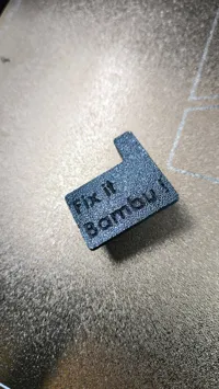 ASA, 0.16mm layer, 2 walls, 15% infill, ONE color