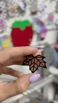 Pendientes hojas otoño view 3