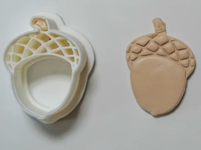 Acorn Polymer Clay Cutter Earrings Necklaces