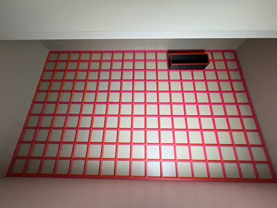 Gridfinity Light Base for IKEA MALM (interlocking)