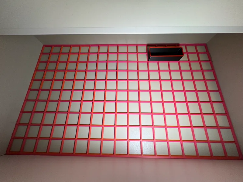 Gridfinity Light Base for IKEA MALM (interlocking)
