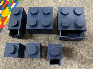 Brick Box Stackable Combo Pack