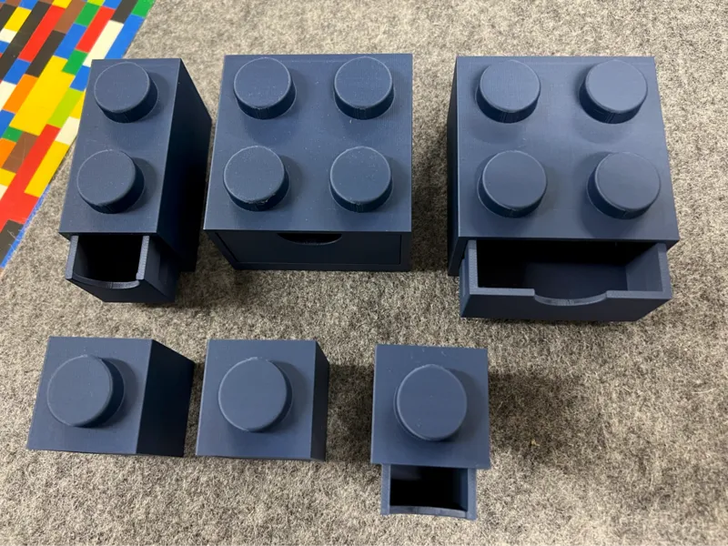 Brick Box Stackable Combo Pack