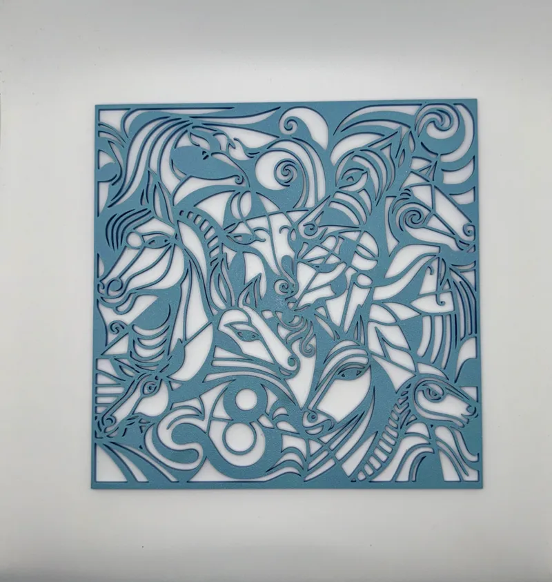 Hidden Horses Wall Art Decoration