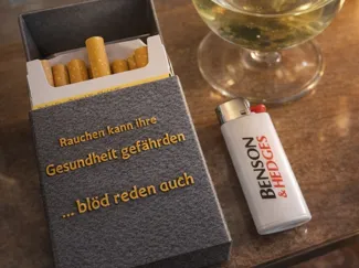 Zigaretten Case Schachtel für 100er auch ohne Text