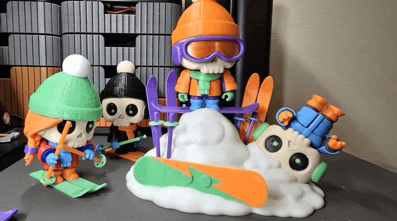 Skullbotz: Skibidi slope Shenanigans Pack - No AMS