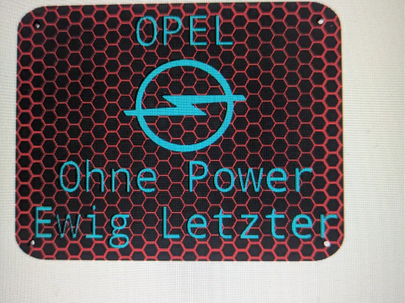 OPEL Schild 