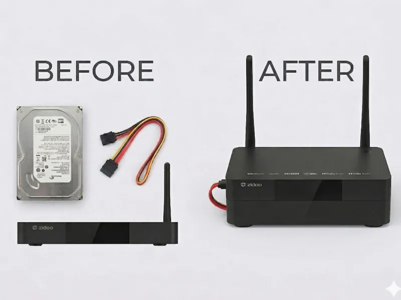 Zidoo Z9X 8K Hard Disk Holder 
