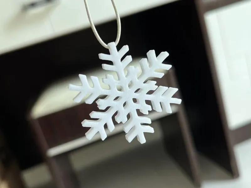 圣诞节雪花小挂件/钥匙扣(Christmas snowflake Key buckle)