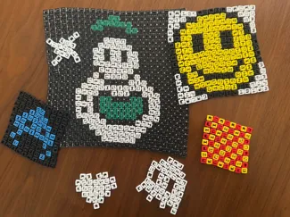 PixelSheet - Custom Pixel Art Fidget Fabric