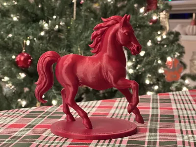 Koleksiyonluk Yılbaşı Atlısı Biblo Dekoratif Özel Tasarım Süs