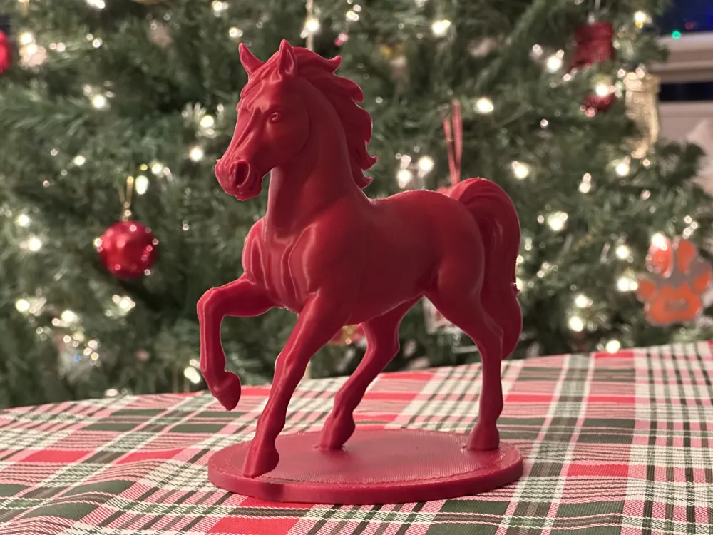 Koleksiyonluk Yılbaşı Atlısı Biblo Dekoratif Özel Tasarım Süs