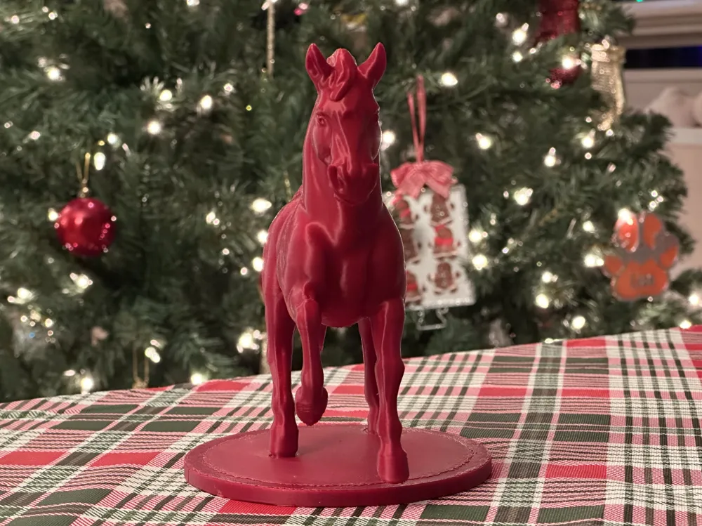 Koleksiyonluk Yılbaşı Atlısı Biblo Dekoratif Özel Tasarım Süs