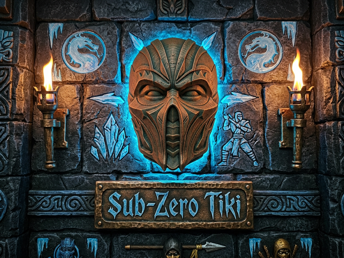 Sub Zero TIki Wallart
