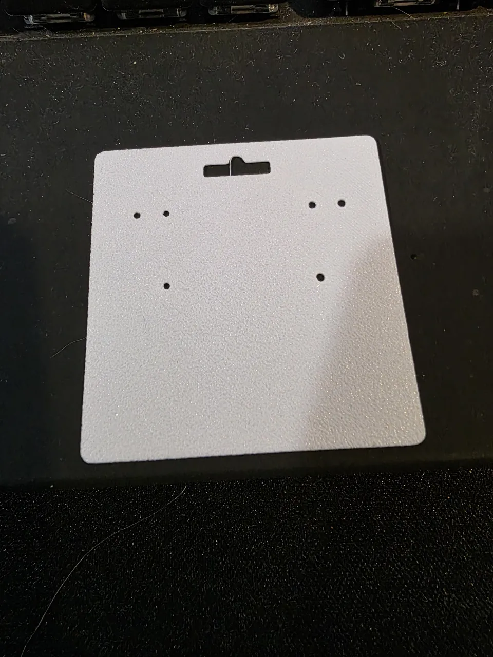 5MM x 5MM Retail Earring Card view 2