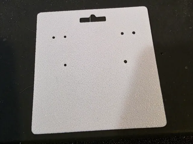 5MM x 5MM Retail Earring Card