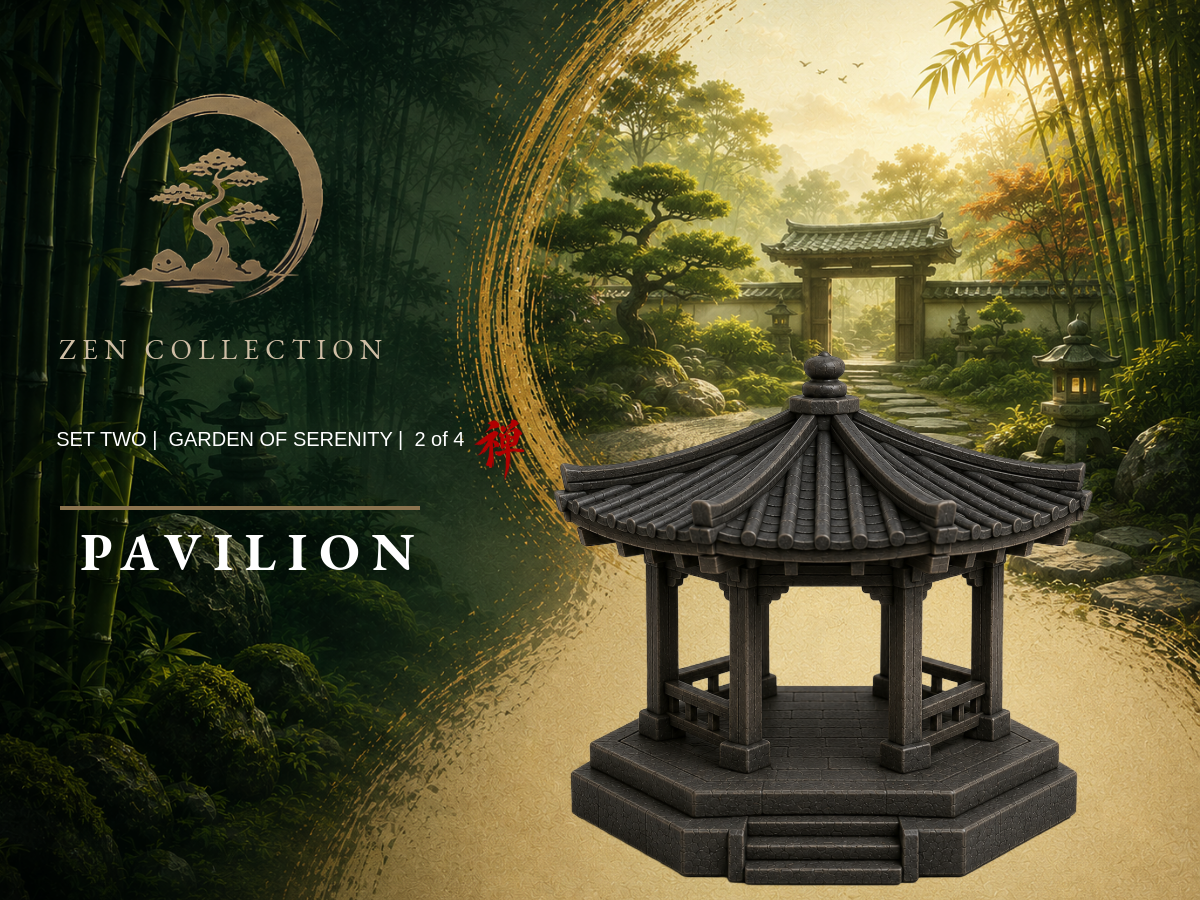 SET 02 Garden of Serenity |2 of 4| PAVILION