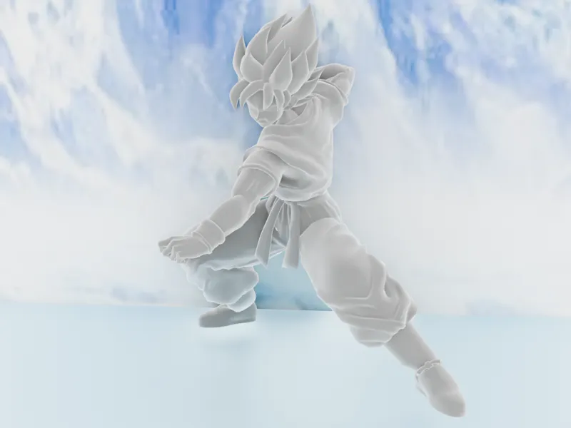 Goku Super Saiyan Blue - Dragon Ball Super: Broly