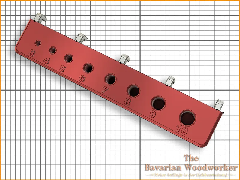 SKADIS-Reibahlenhalter 3-10 mm