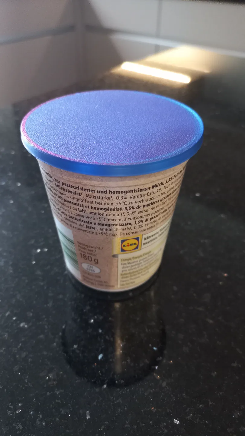 Couvercle pour pot de yaourt 180 g
