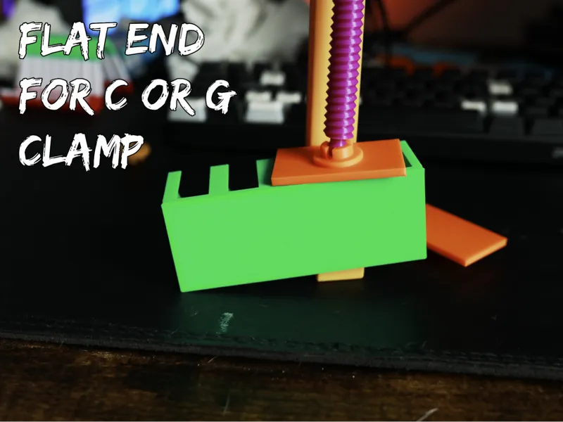 Clamp Screw Pad for 3D Printed C/G Clamps