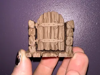 Dwarvenforge like Functional Door