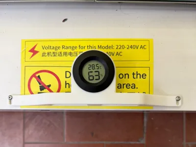 Elegoo Orangestorm Giga Humidity Gauge Holder