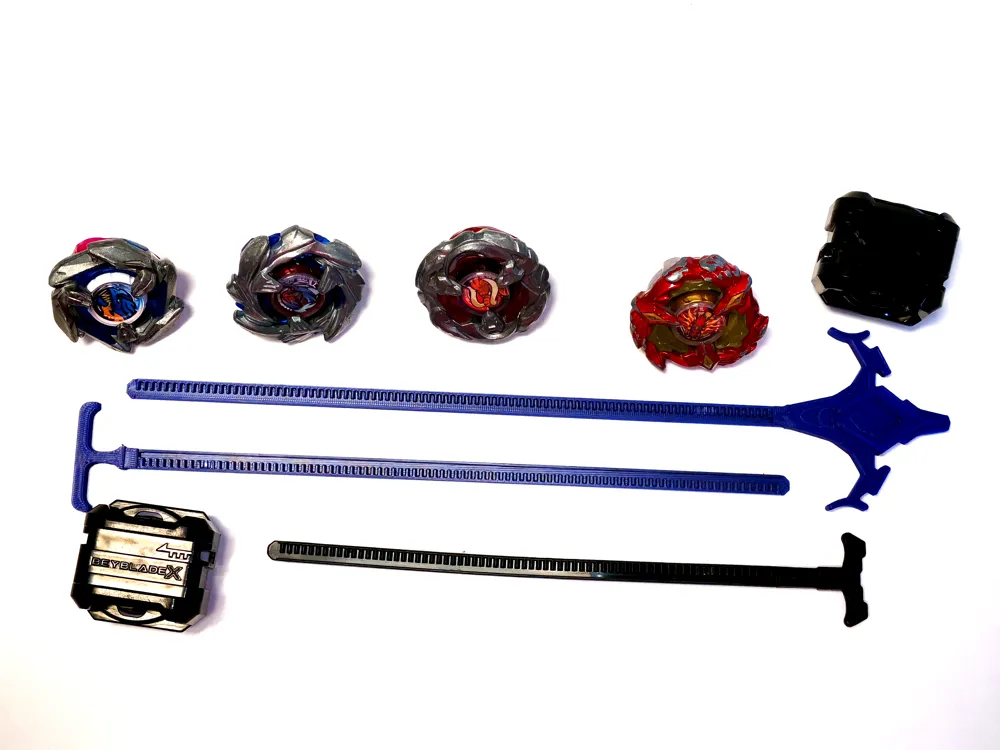 Beyblade Rippers Only Ripcord Beyblade compatible ripcord - multiple models V2 - Free 3D Print Model ...
