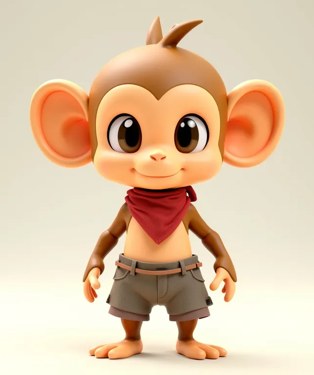 Maxi The Monkey - PrintMon 3D Animal Creature
