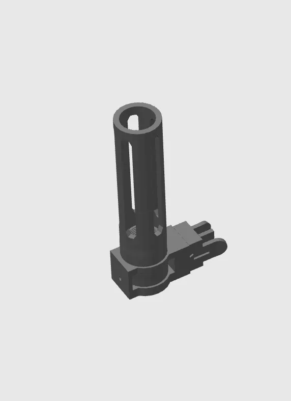 Airsoft M14 Flash Hider 14mm threaded left