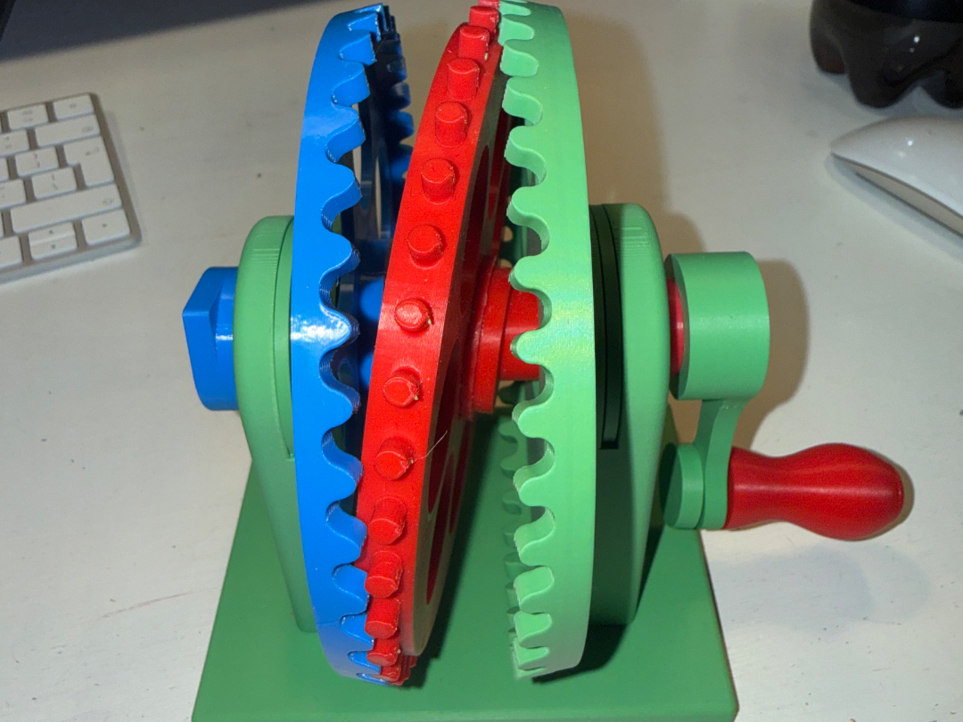 The Wobbling Pin Gear