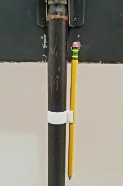 Manhasset music stand pencil holder.