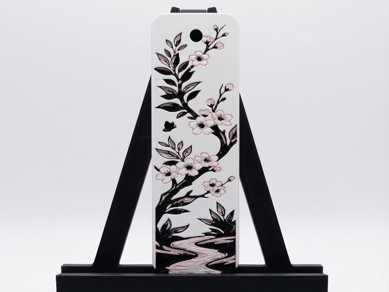 Cherry Blossom Bookmark