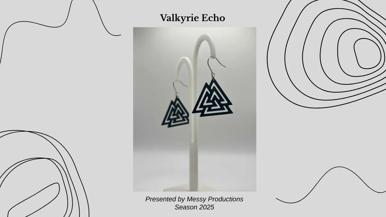Valkyrie Earrings - NO AMS view 2