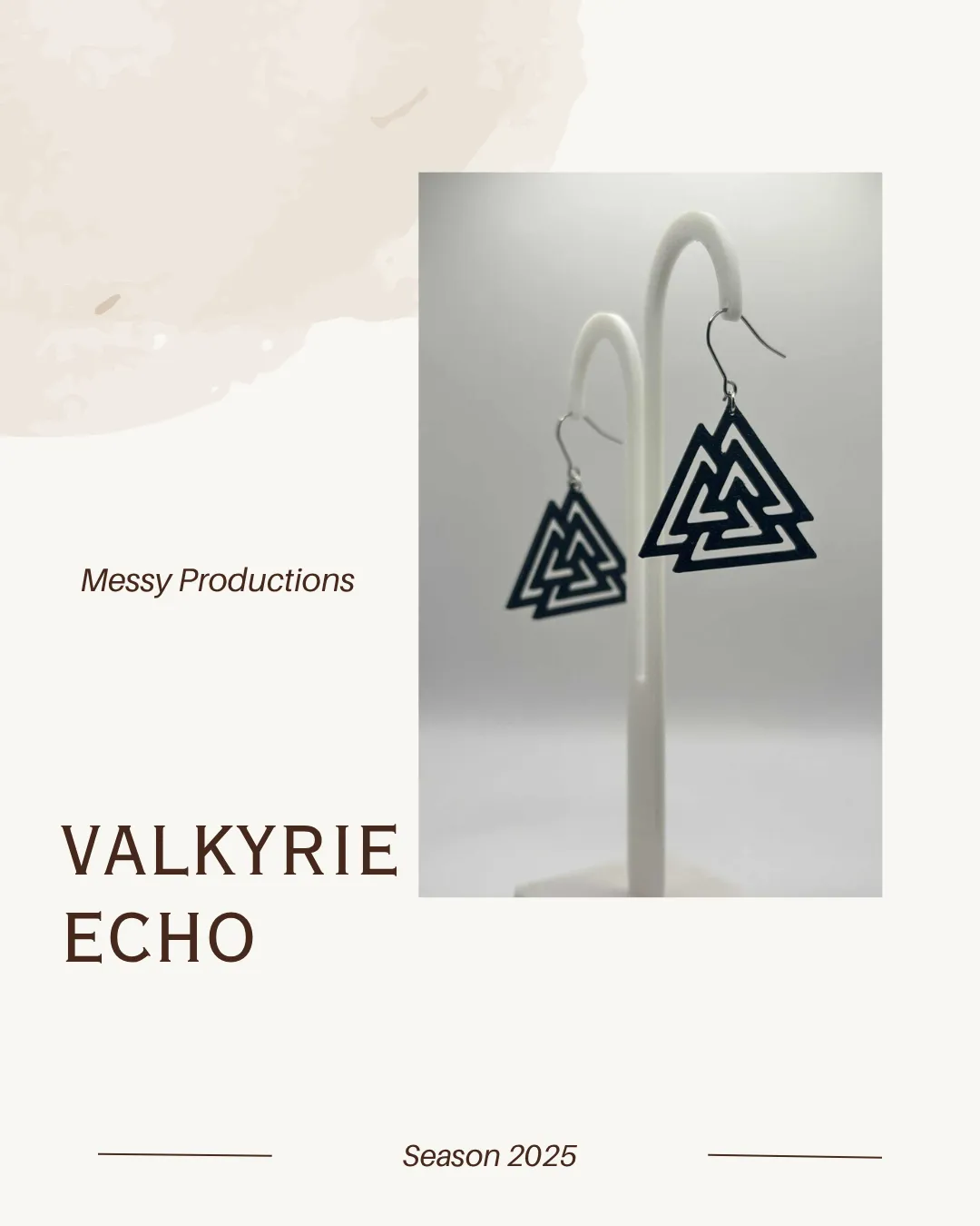 Valkyrie Earrings - NO AMS view 4