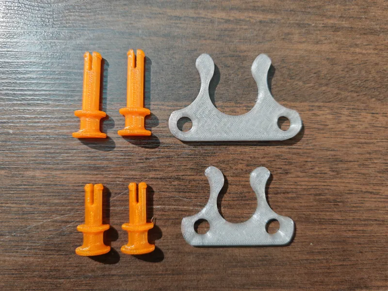 PASTA lite spool shaft clamps