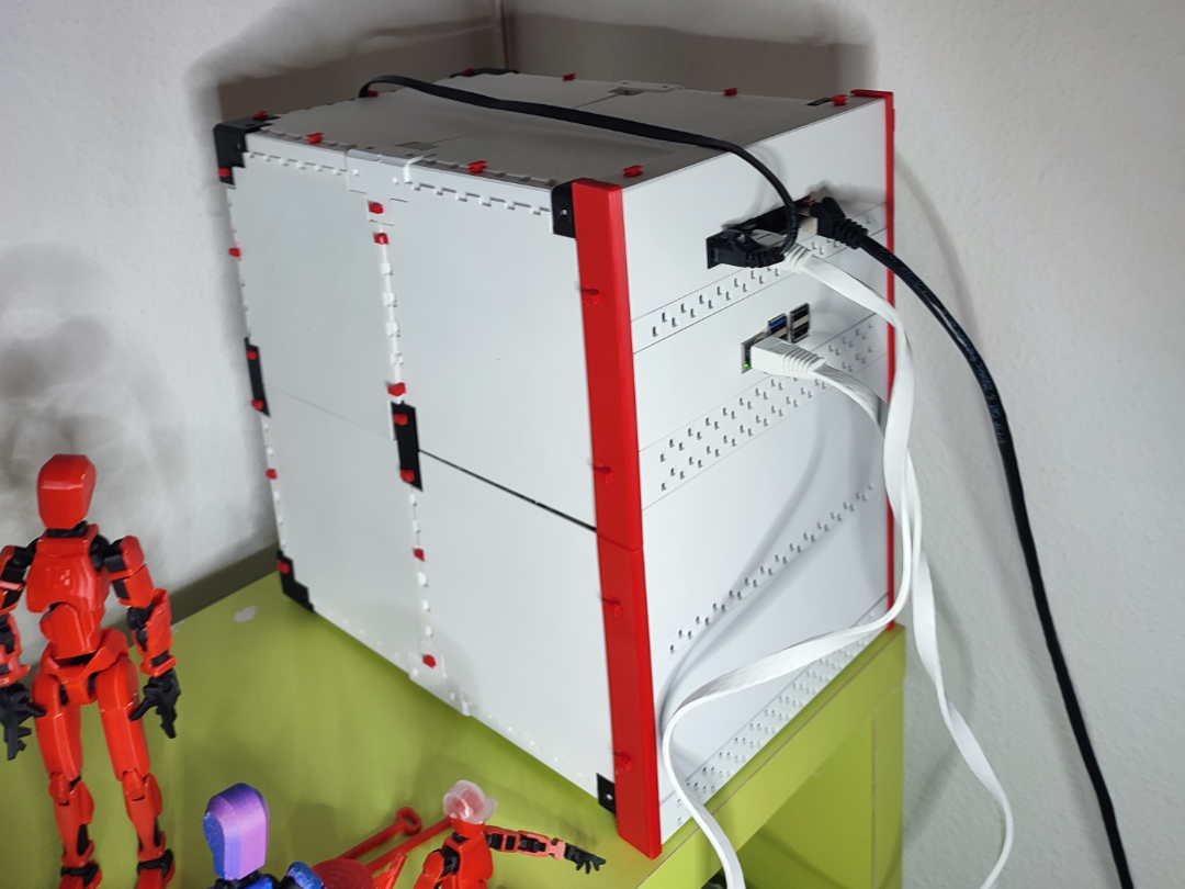 Perry-NAS – Modulares High-End NAS Raspberry Pi 5